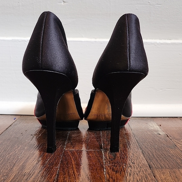 Isabel Toledo For Payless Statement Black Heels with Red Bows - Picture 8 of 8
